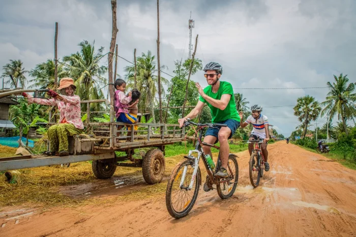 Biking Angkor Temple