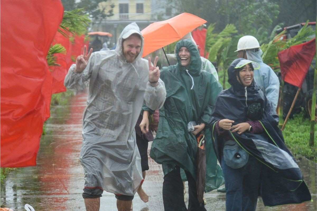 rainy season in Vietnam